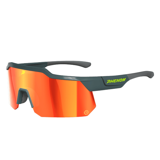Phenom Focus Performance Sunglasses — Heat Wave / High-definition Lenses / Sport-Ready