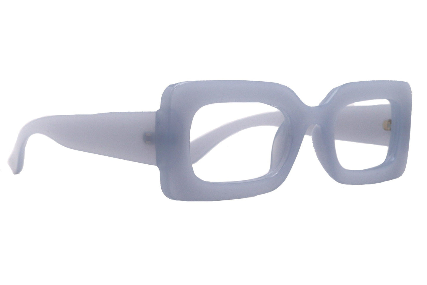 Sophie Premium Reading Glasses, High End Readers +1.25..+4.50 Magnifying Glasses Transparent Grey Rectangular   NY Fifth Avenue