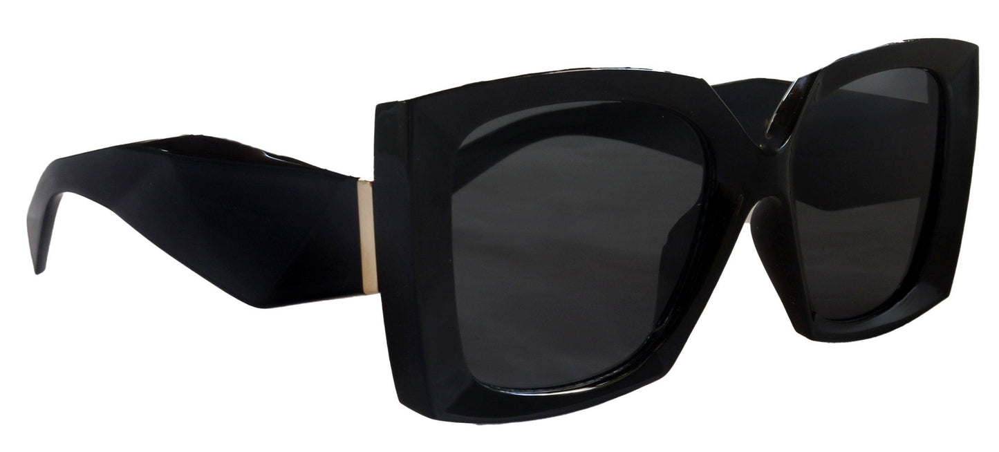 Penelope, High-End Line Bifocal (Clear On Top) Sun Readers for Women OR Non-Bifocal Readers Sunglasses (Black) NY Fifth Avenue