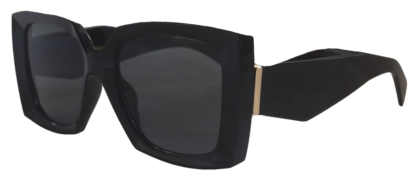 Penelope, High-End Line Bifocal (Clear On Top) Sun Readers for Women OR Non-Bifocal Readers Sunglasses (Black) NY Fifth Avenue