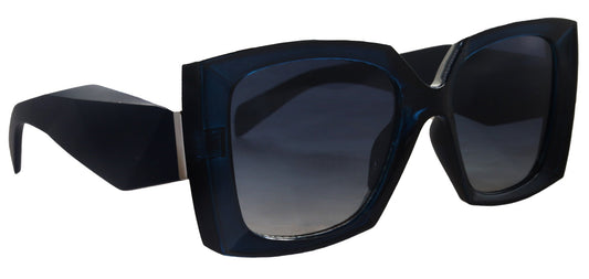 Penelope, High-End Line Bifocal (Clear On Top) Sun Readers for Women OR Non-Bifocal Readers Sunglasses (Blue) NY Fifth Avenue