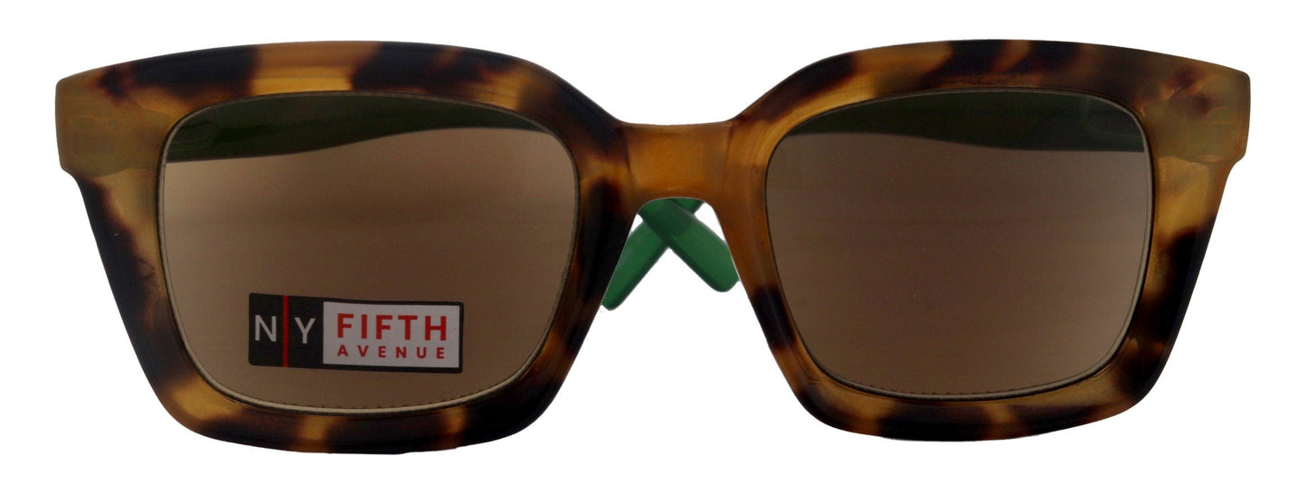 Marseille, High-End Sun Readers for Women  Readers Sunglasses (Green Tortoiseshell) NY Fifth Avenue