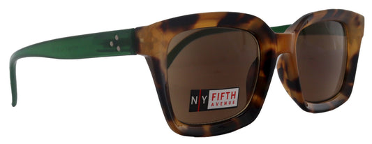 Marseille, High-End Sun Readers for Women  Readers Sunglasses (Green Tortoiseshell) NY Fifth Avenue