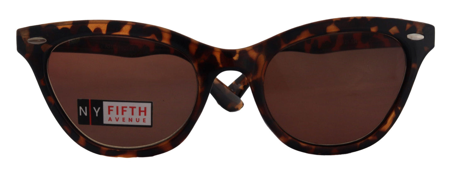Gatsby, High-End  Sun Readers for Women Non-Bifocal Readers Sunglasses (Brown Tortoiseshell) NY Fifth Avenue