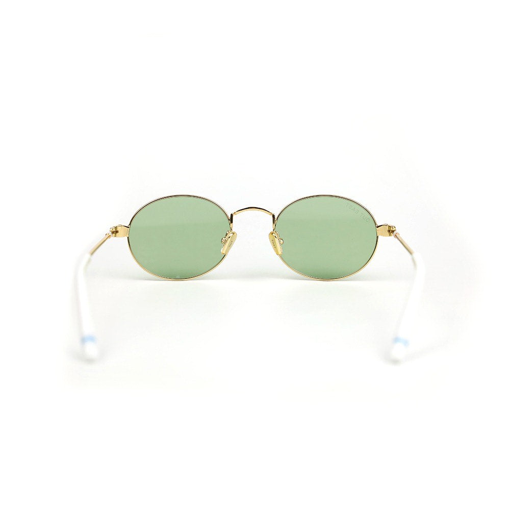 The Meadow Sunglasses / Classic Rounded / Polarized 100% UV Protection / Handcrafted Stainless Steel Frame