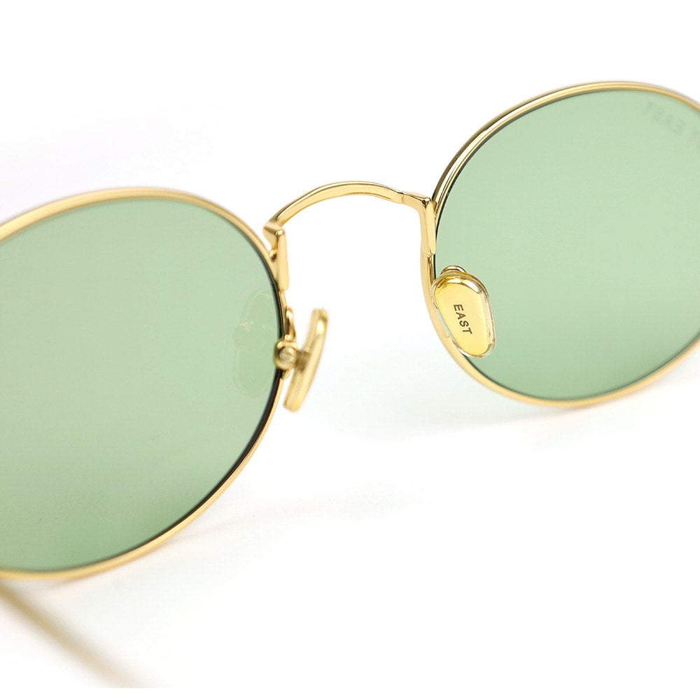 The Meadow Sunglasses / Classic Rounded / Polarized 100% UV Protection / Handcrafted Stainless Steel Frame