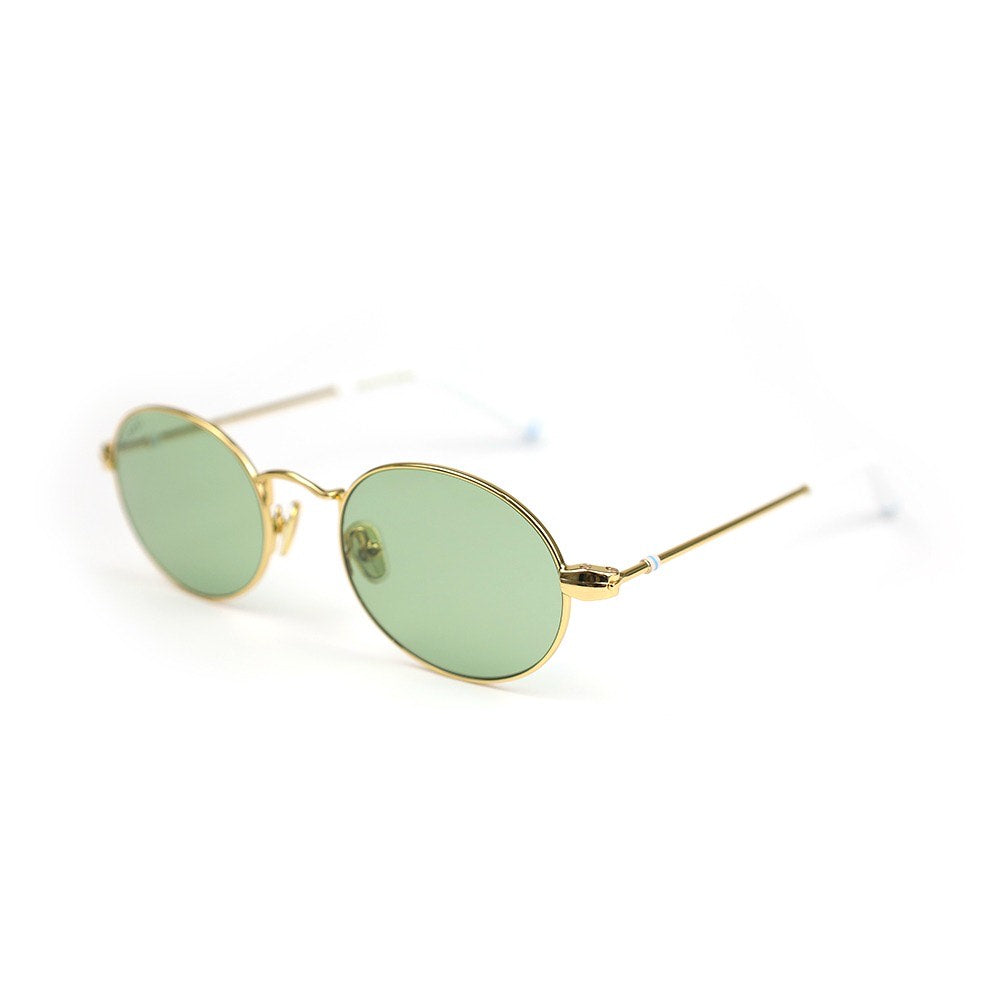 The Meadow Sunglasses / Classic Rounded / Polarized 100% UV Protection / Handcrafted Stainless Steel Frame