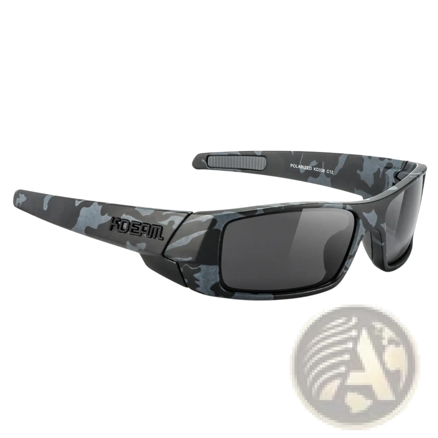 Koda Sport Polarized Square Mirror Lens Sunglasses