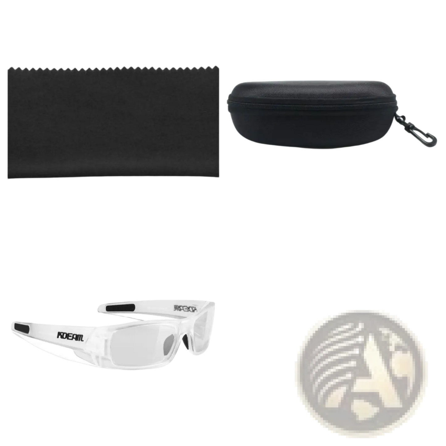 Koda Sport Polarized Square Mirror Lens Sunglasses
