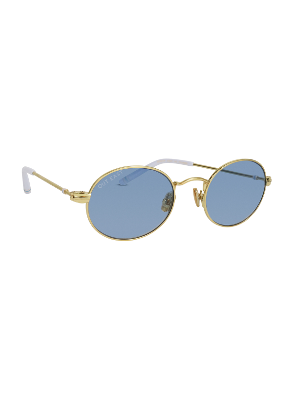 The Meadow Sunglasses / Classic Rounded / Polarized 100% UV Protection / Handcrafted Stainless Steel Frame