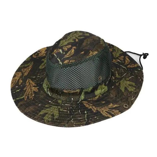 Men's Adjustable Sun Hat / Camo Men's Outdoor Cap / Premium UV Protection