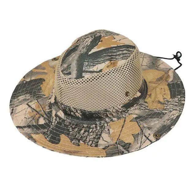Men's Adjustable Sun Hat / Camo Men's Outdoor Cap / Premium UV Protection