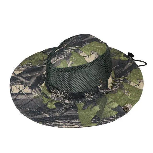 Men's Adjustable Sun Hat / Camo Men's Outdoor Cap / Premium UV Protection