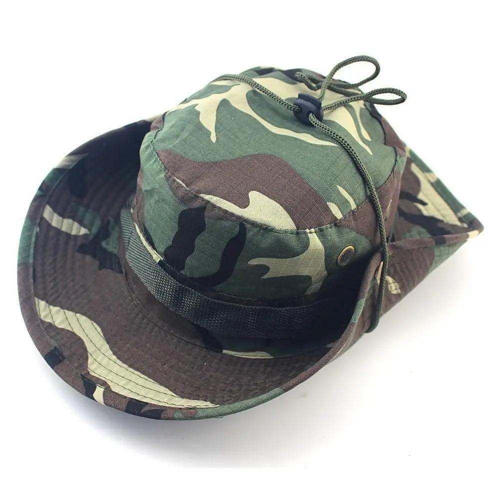 Men's Adjustable Sun Hat / Camo Men's Outdoor Cap / Premium UV Protection