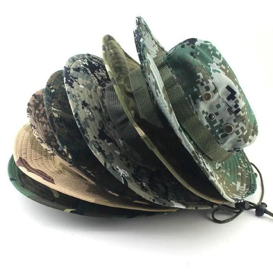 Men's Adjustable Sun Hat / Camo Men's Outdoor Cap / Premium UV Protection