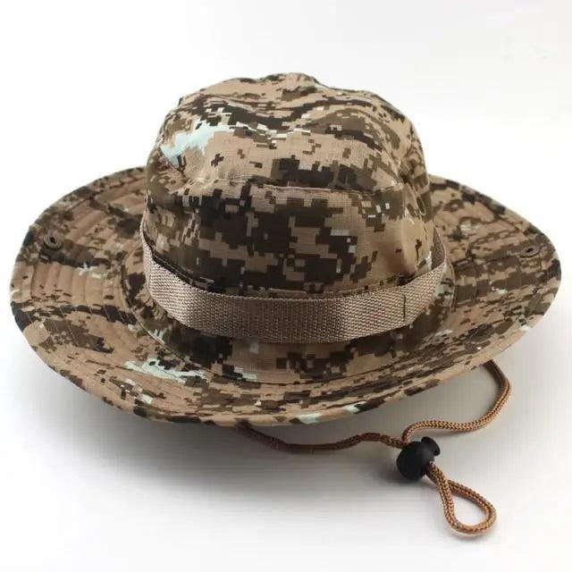 Men's Adjustable Sun Hat / Camo Men's Outdoor Cap / Premium UV Protection