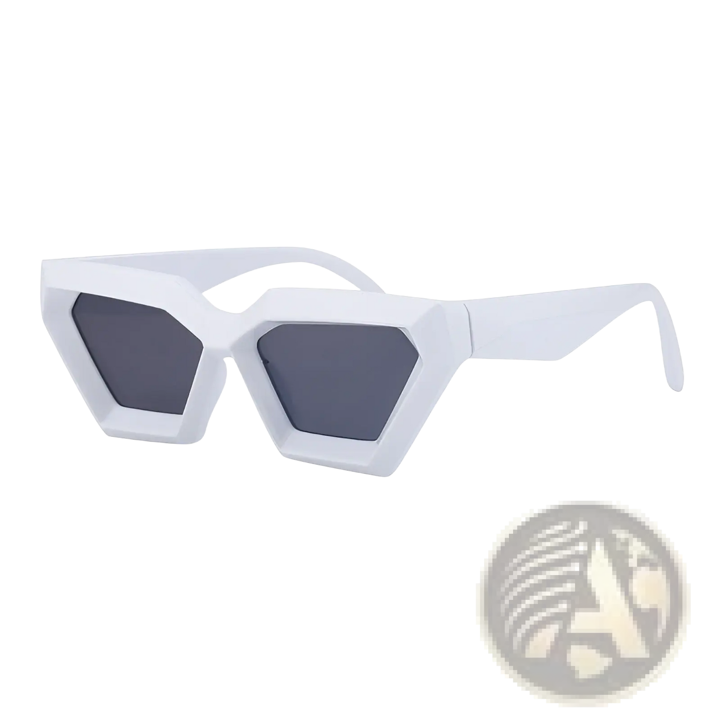 Modern Irregular Cat Eye Uv400 Geometric Sunglasses