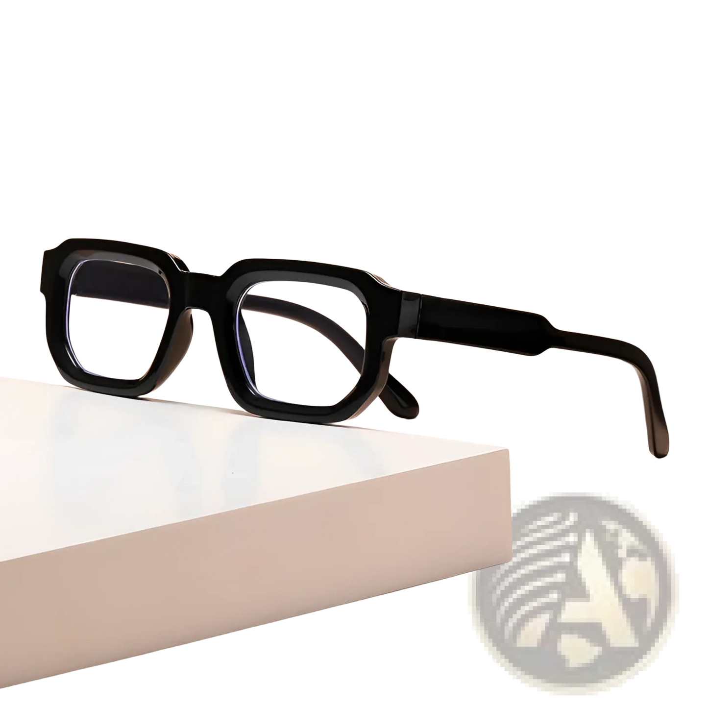 Modern Square Frame Retro Tinted Sunglasses