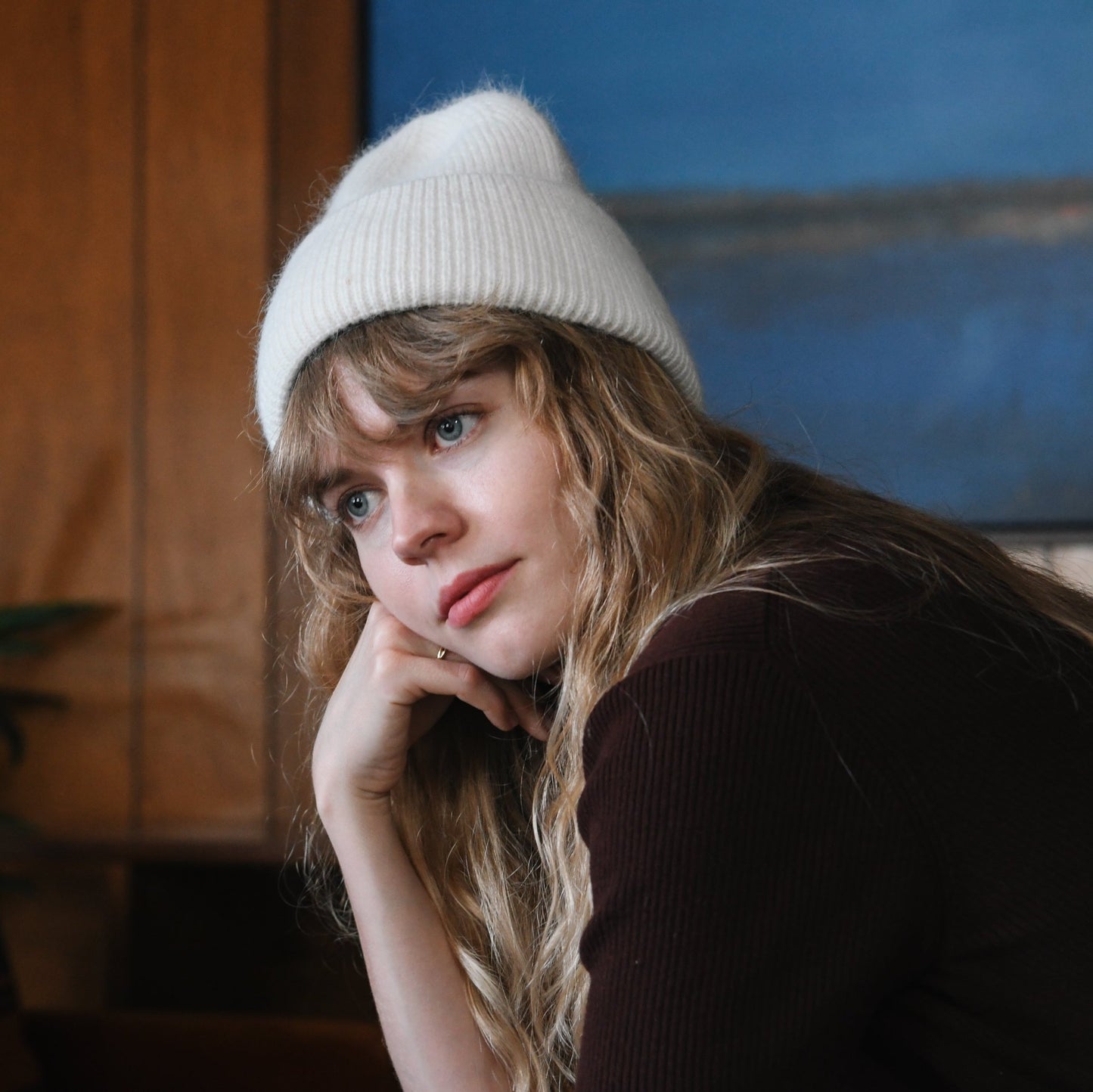 Nico Angora Mix Wool Beanie