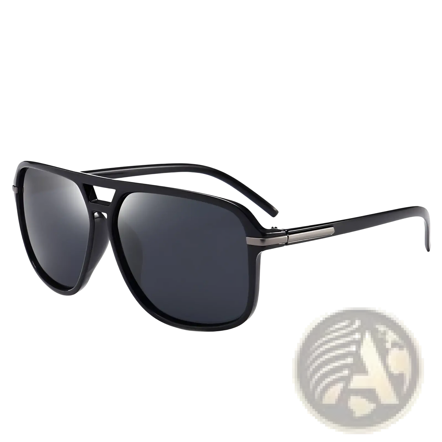 Polarized Blue Mirrored Aviator Sunglasses with Uv Protection