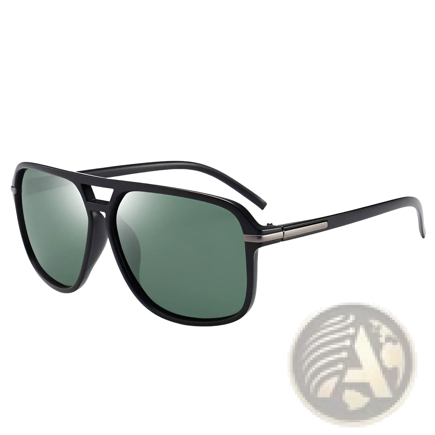 Polarized Blue Mirrored Aviator Sunglasses with Uv Protection