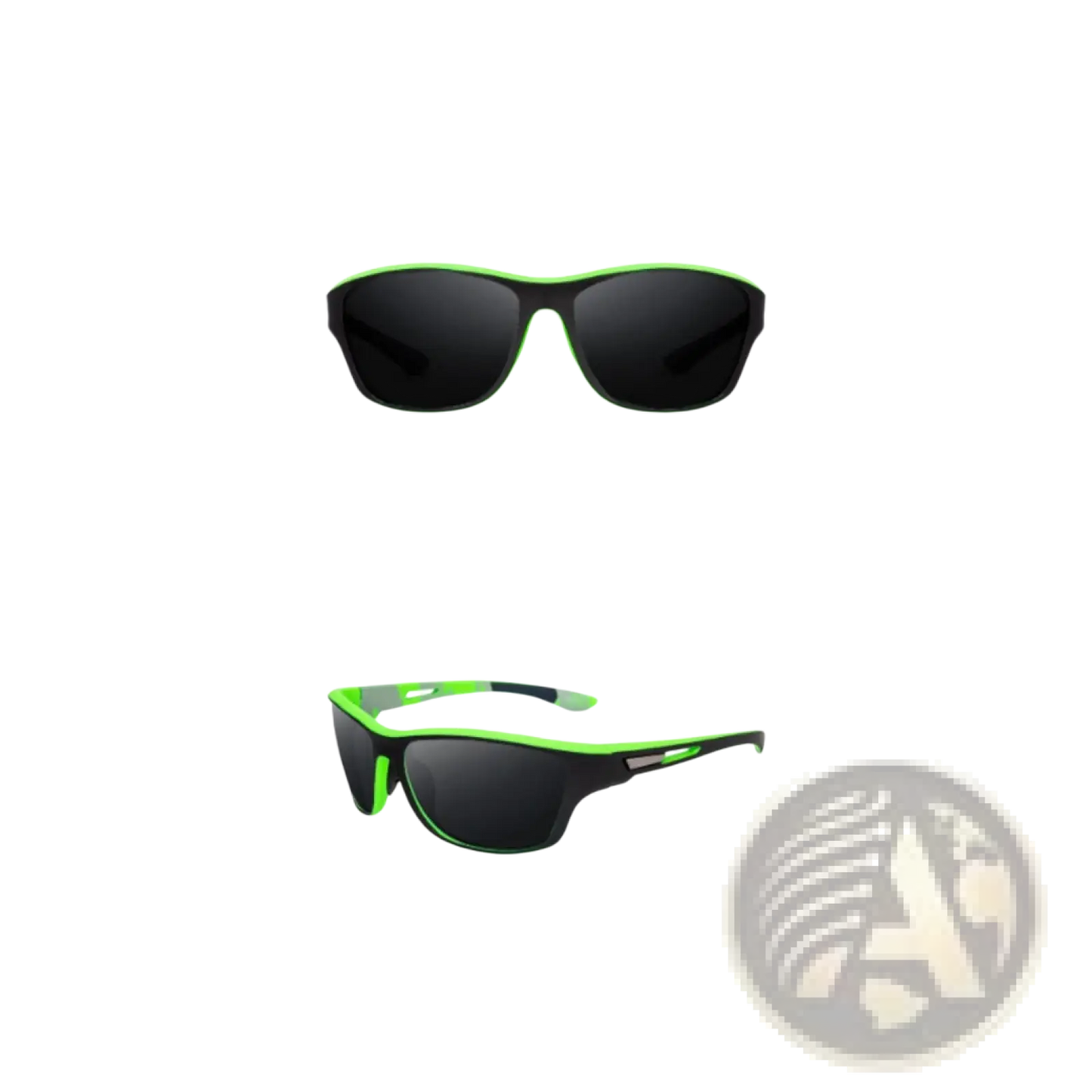 Polarized Oval Camouflage and Mirrored Men's Sport Sunglasses