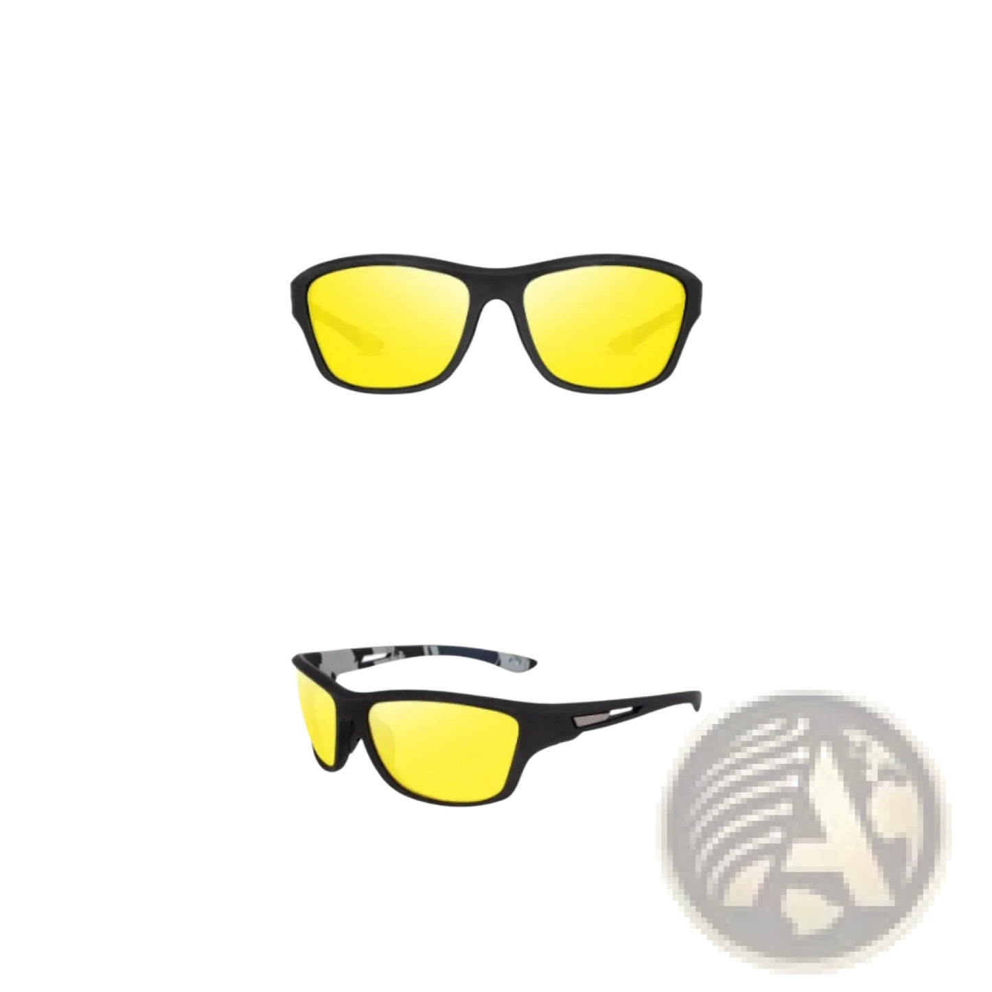 Polarized Oval Camouflage and Mirrored Men's Sport Sunglasses