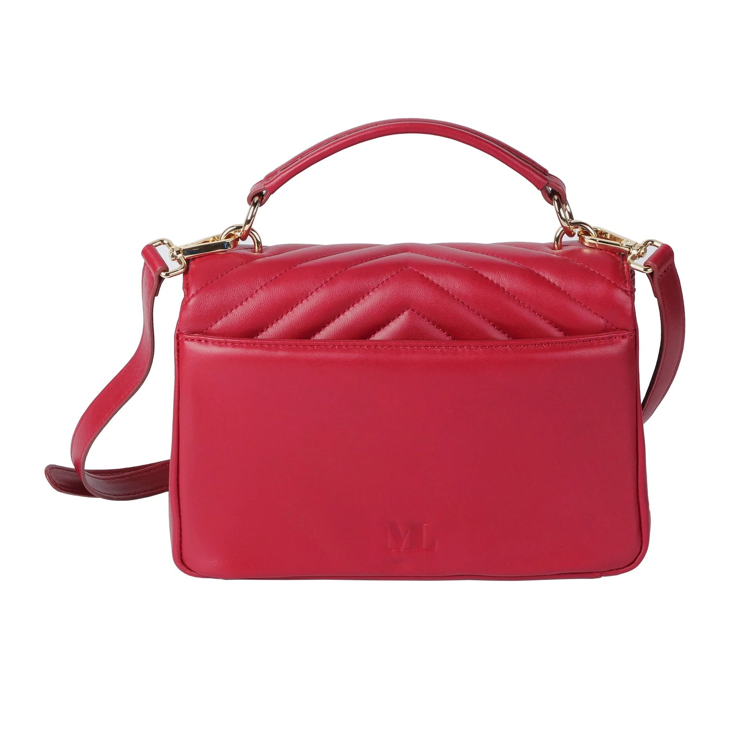 Soft Lambskin Quilted Crossbody Bag for Women – Elegant Flap Shoulder Purse