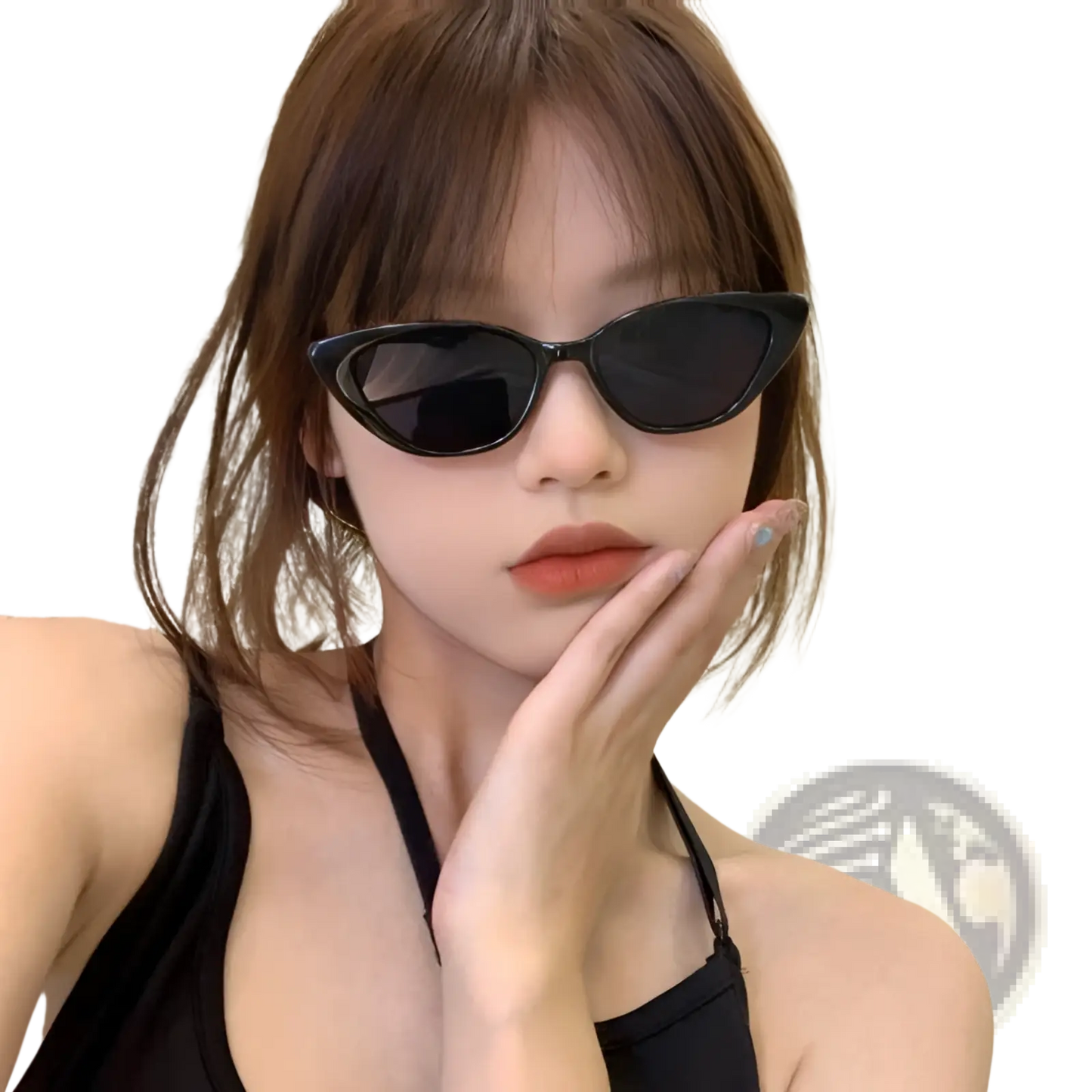 Retro Chic Cat Eye Sunglasses with Tinted Lenses