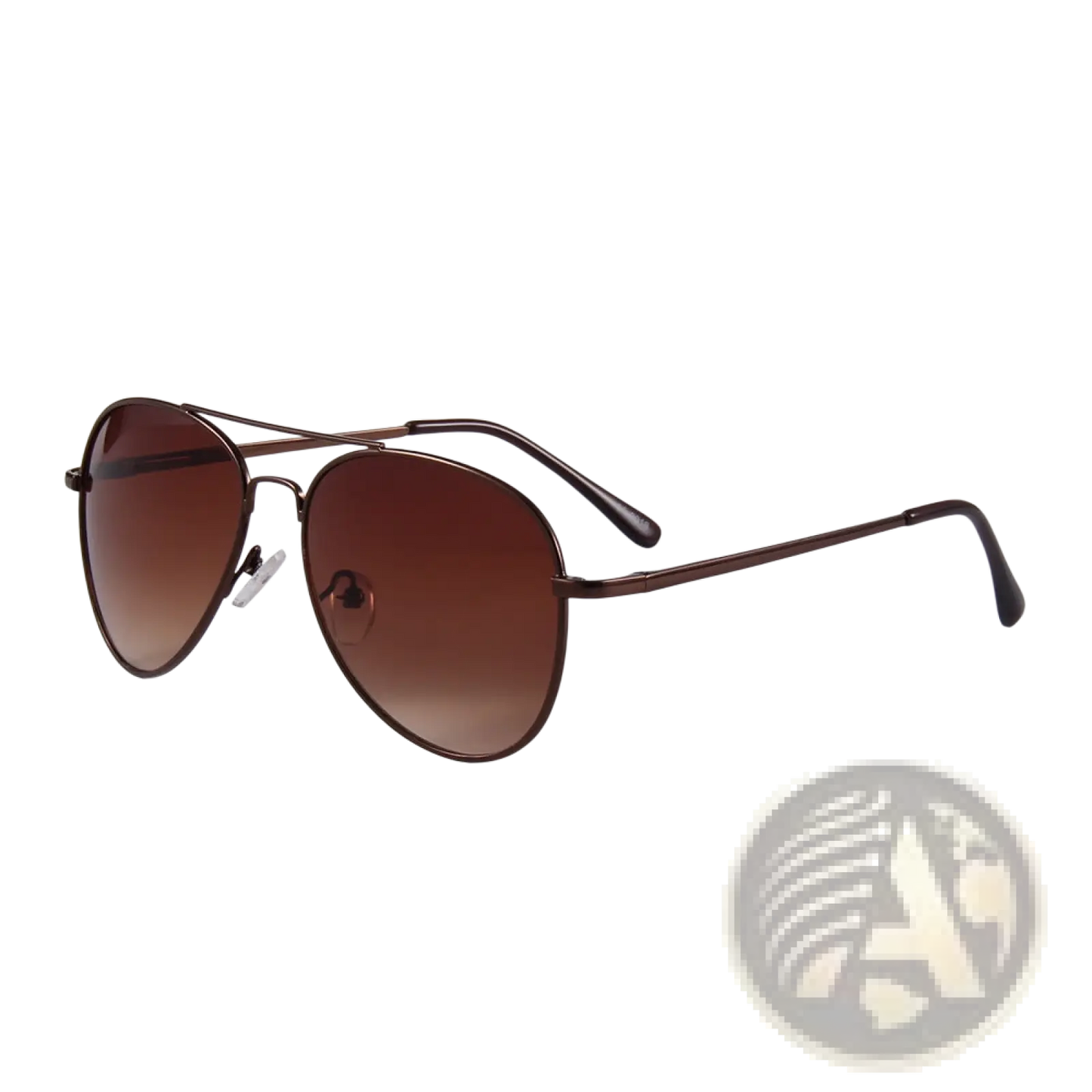 Retro Metal Aviator Sunglasses with Uv400 Gradient Lenses