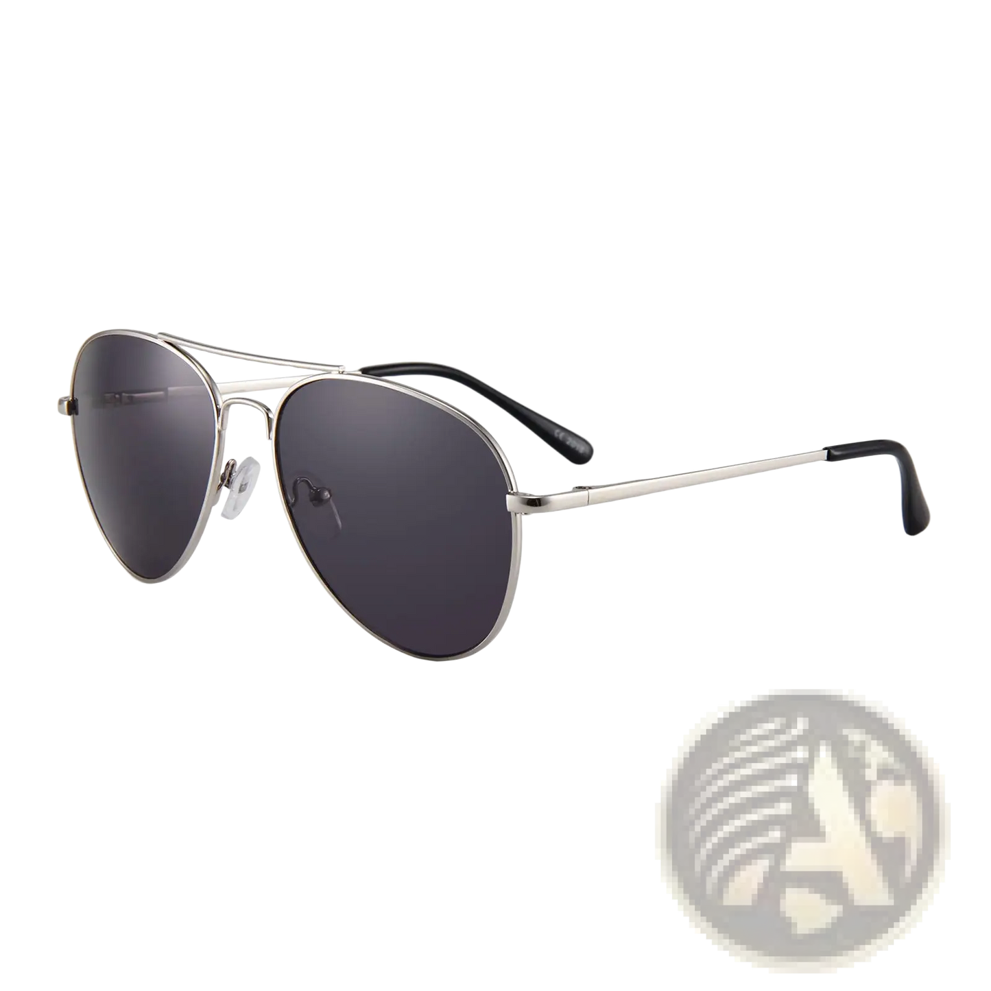 Retro Metal Aviator Sunglasses with Uv400 Gradient Lenses