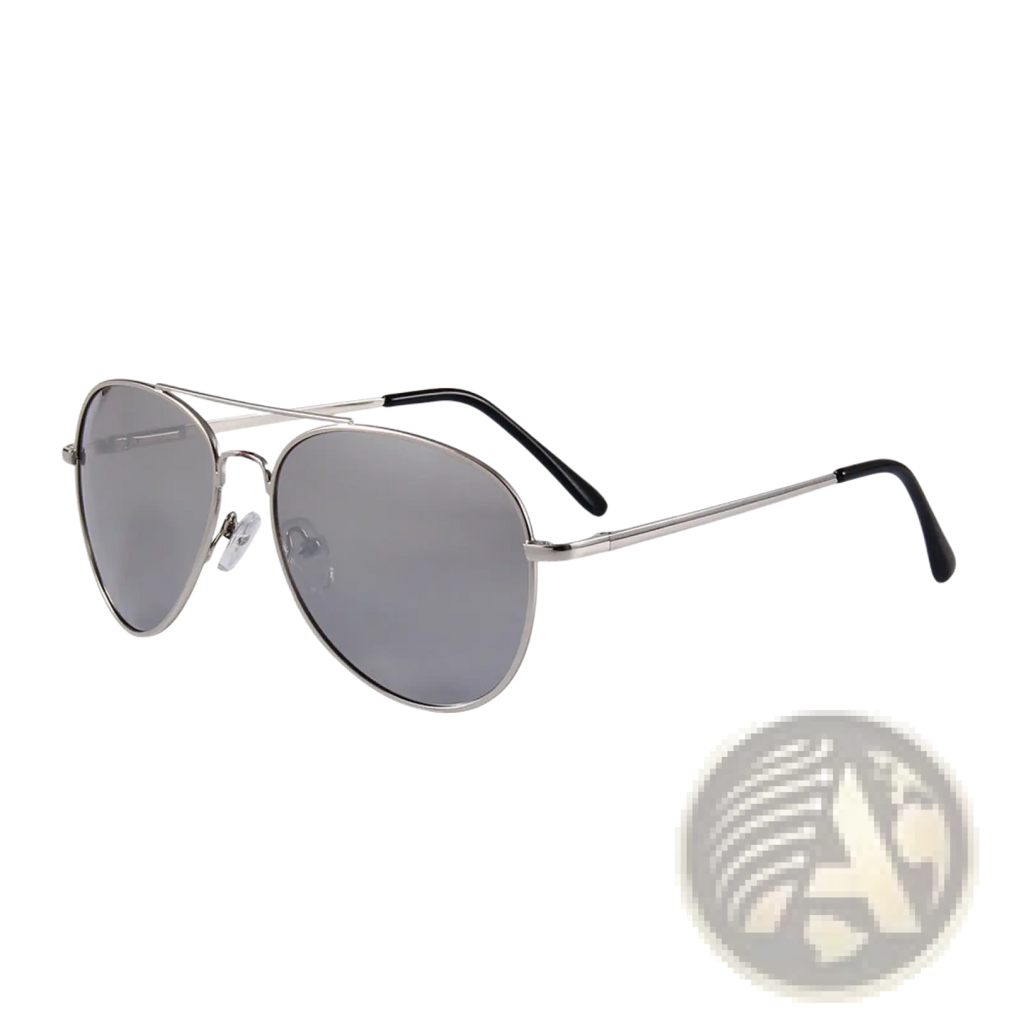 Retro Metal Aviator Sunglasses with Uv400 Gradient Lenses