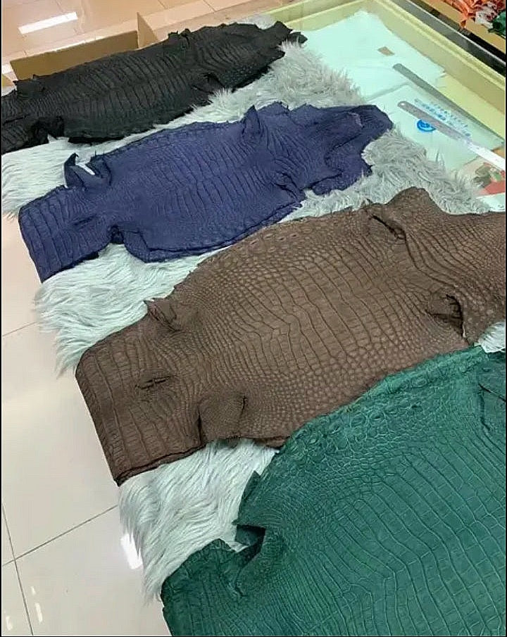 DON JOHN Crocodile Jackets Handmade Men's
