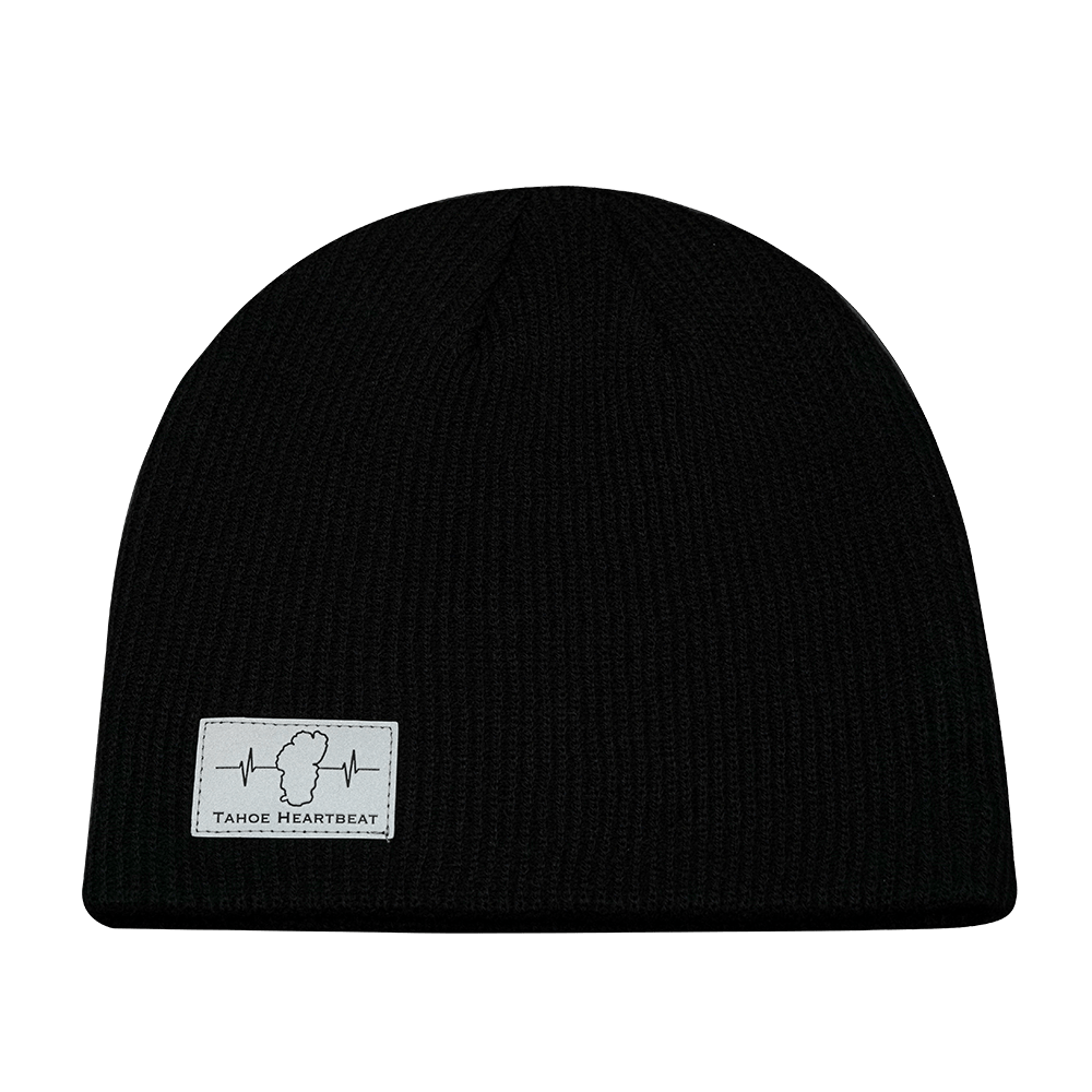 Tahoe Beanie - No Cuff - Black