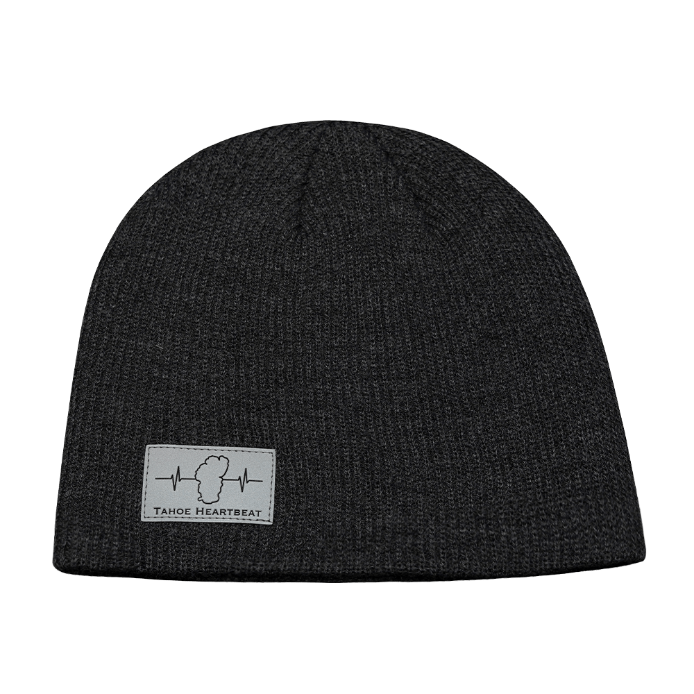 Tahoe Beanie - No Cuff - Charcoal
