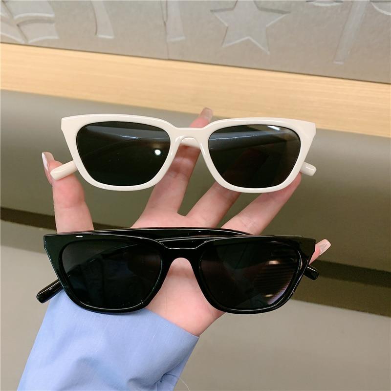 Vintage Narrow Cat Eye Sunglasses For Women / Several Colors For All Occasions / 100% UV Protection