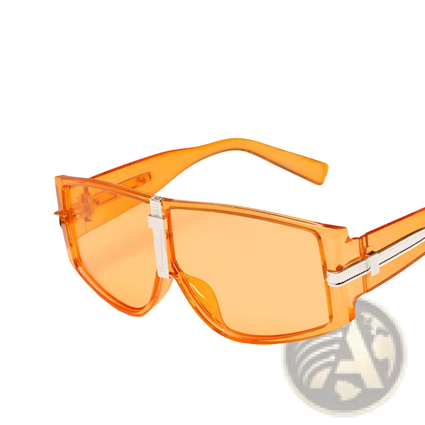 Vintage Shield Uv400 Futuristic Oversized Sunglasses