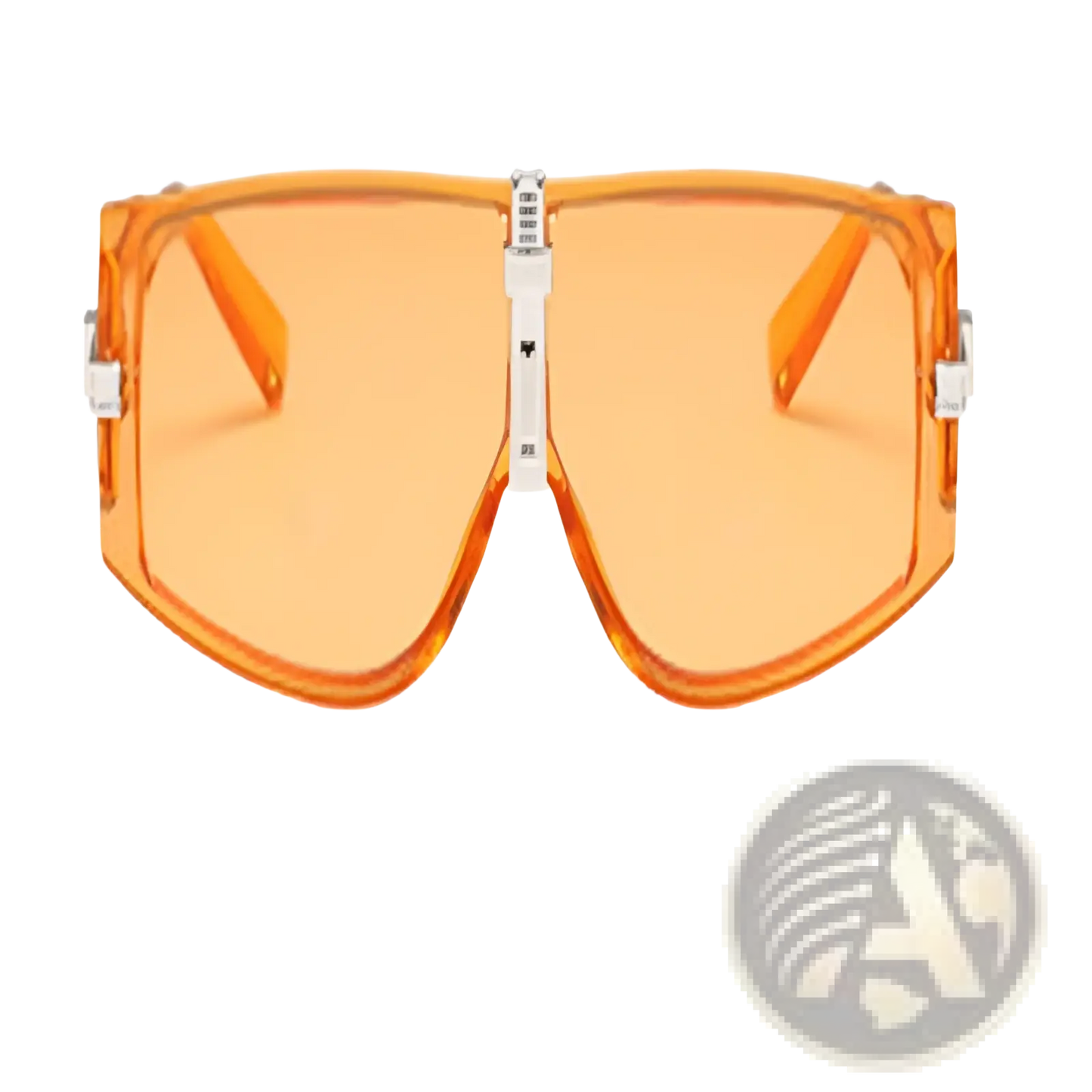 Vintage Shield Uv400 Futuristic Oversized Sunglasses