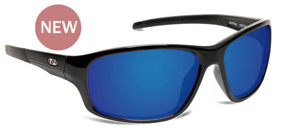 Wolfbay Low Profile Bifocal Sunglasses / 5 Magnification Powers / Polarized / 100% UV Protection
