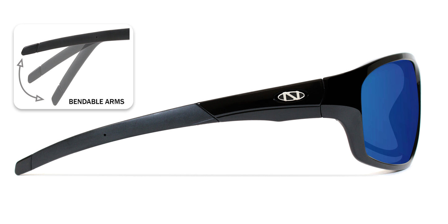 Wolfbay Low Profile Bifocal Sunglasses / 5 Magnification Powers / Polarized / 100% UV Protection