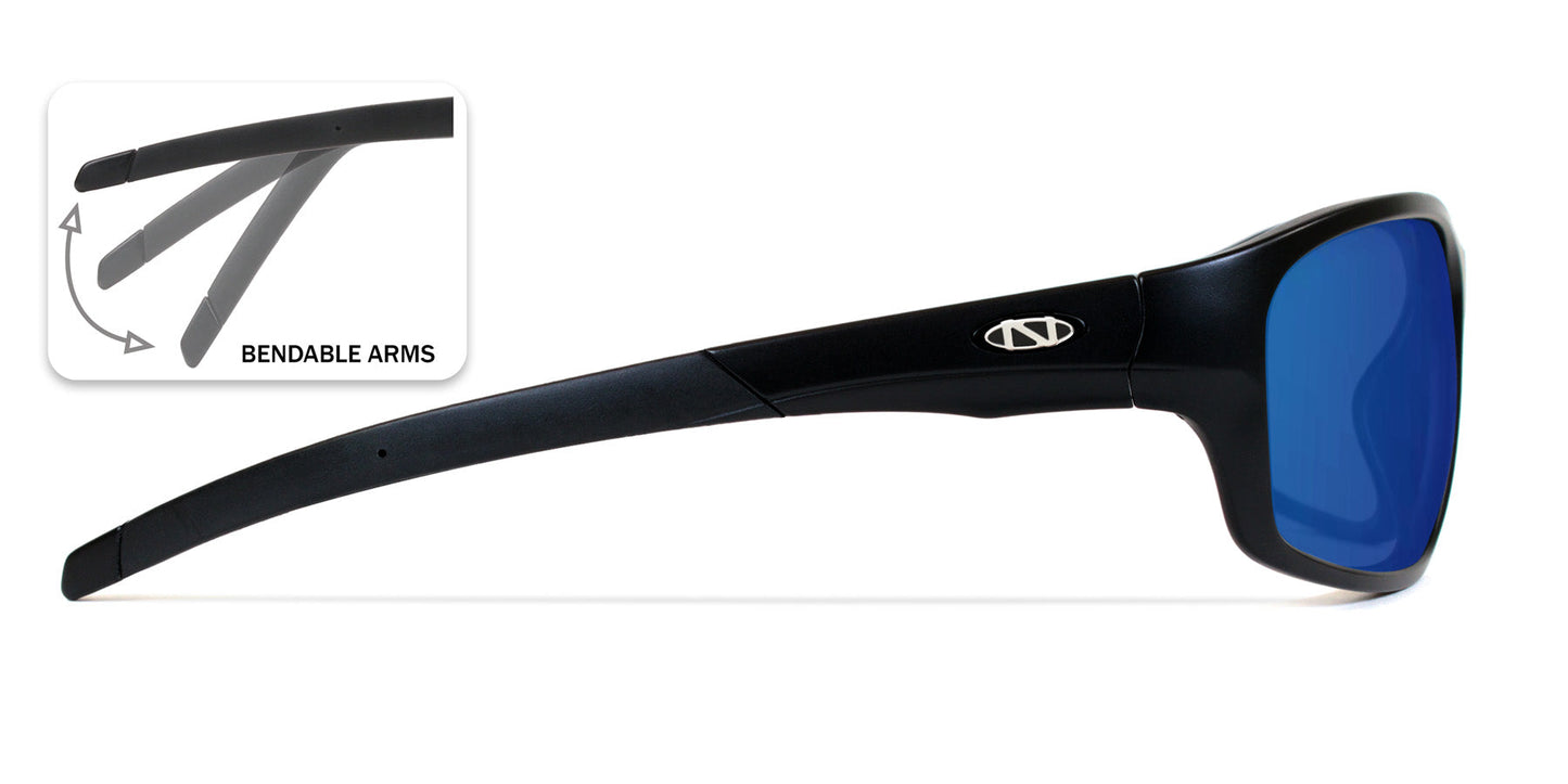 Wolfbay Low Profile Bifocal Sunglasses / 5 Magnification Powers / Polarized / 100% UV Protection