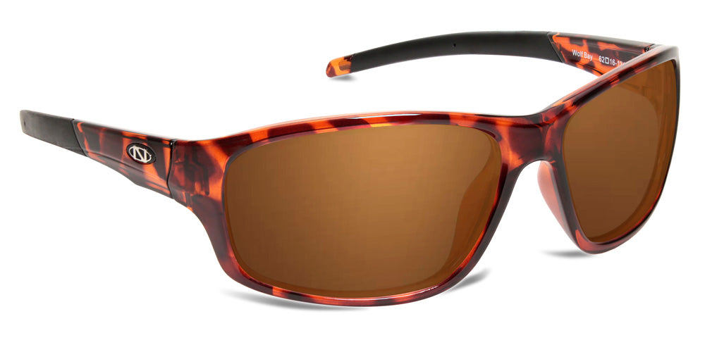 Wolfbay Low Profile Bifocal Sunglasses / 5 Magnification Powers / Polarized / 100% UV Protection