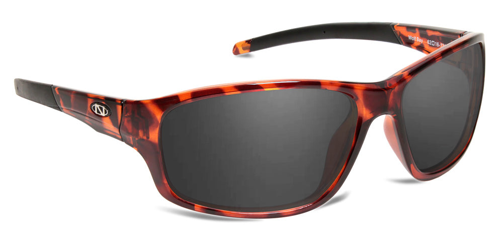 Wolfbay Low Profile Bifocal Sunglasses / 5 Magnification Powers / Polarized / 100% UV Protection