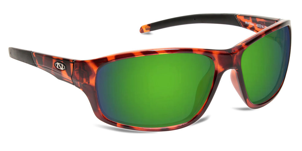 Wolfbay Low Profile Bifocal Sunglasses / 5 Magnification Powers / Polarized / 100% UV Protection