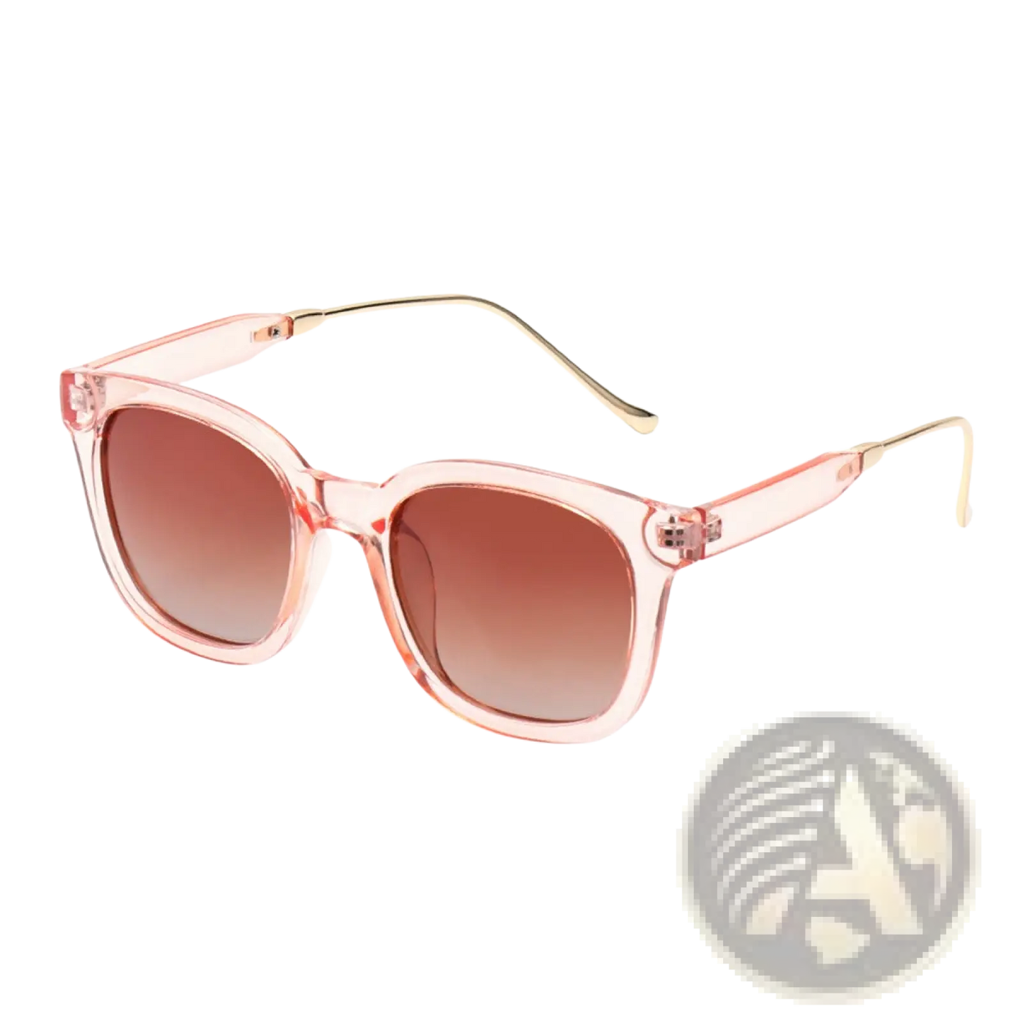 Women's Square Polarized Tortoiseshell Fashion Sunglasses